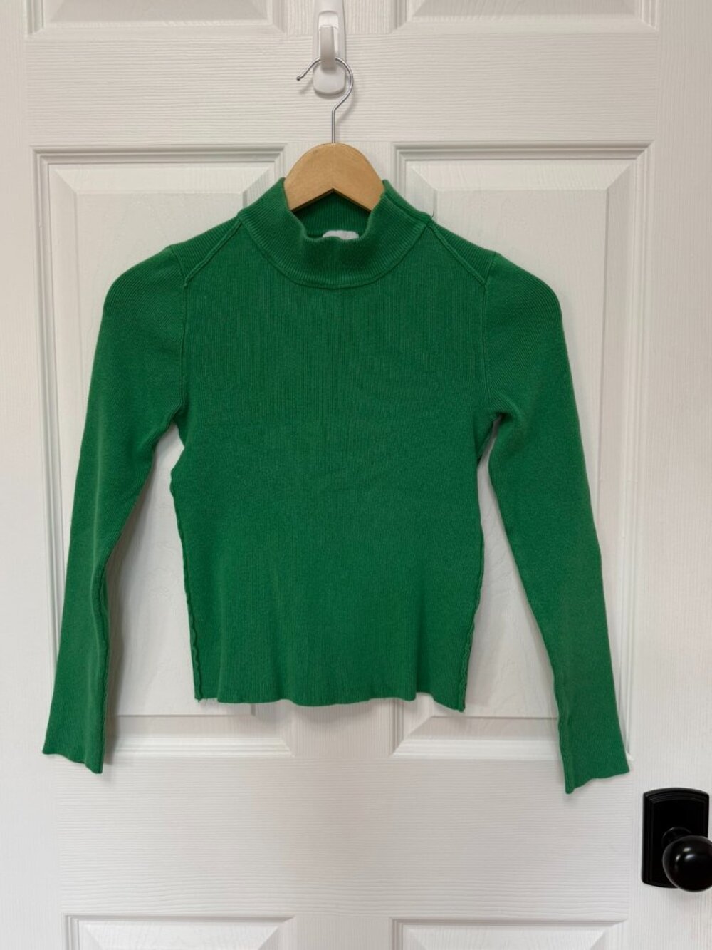 Urban Outfitters Daydream Baby Rib Turtleneck Green Sweater Size S - Picture 4 of 9